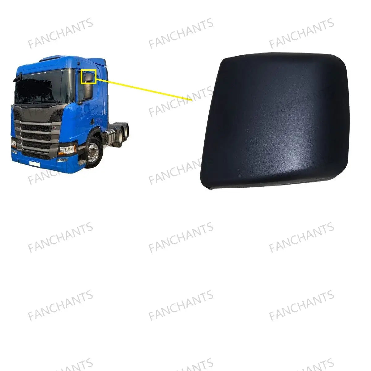 2119451 Mirror Cover | Aerodynamic Optimization & ECE R46 Class IV FANCHANTS China Auto Parts Wholesales