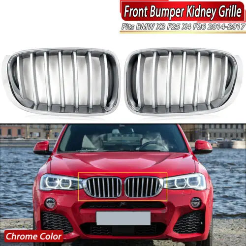 51117237421 Grille | Chrome Driver Side Replacement for BMW X3 F25 (2010-2014) FANCHANTS China Auto Parts Wholesales
