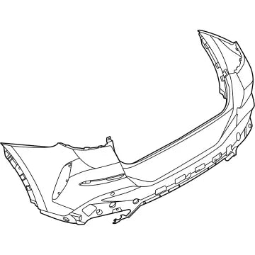 51128099211 Cover | BMW Rear Bumper Integration FANCHANTS China Auto Parts Wholesales