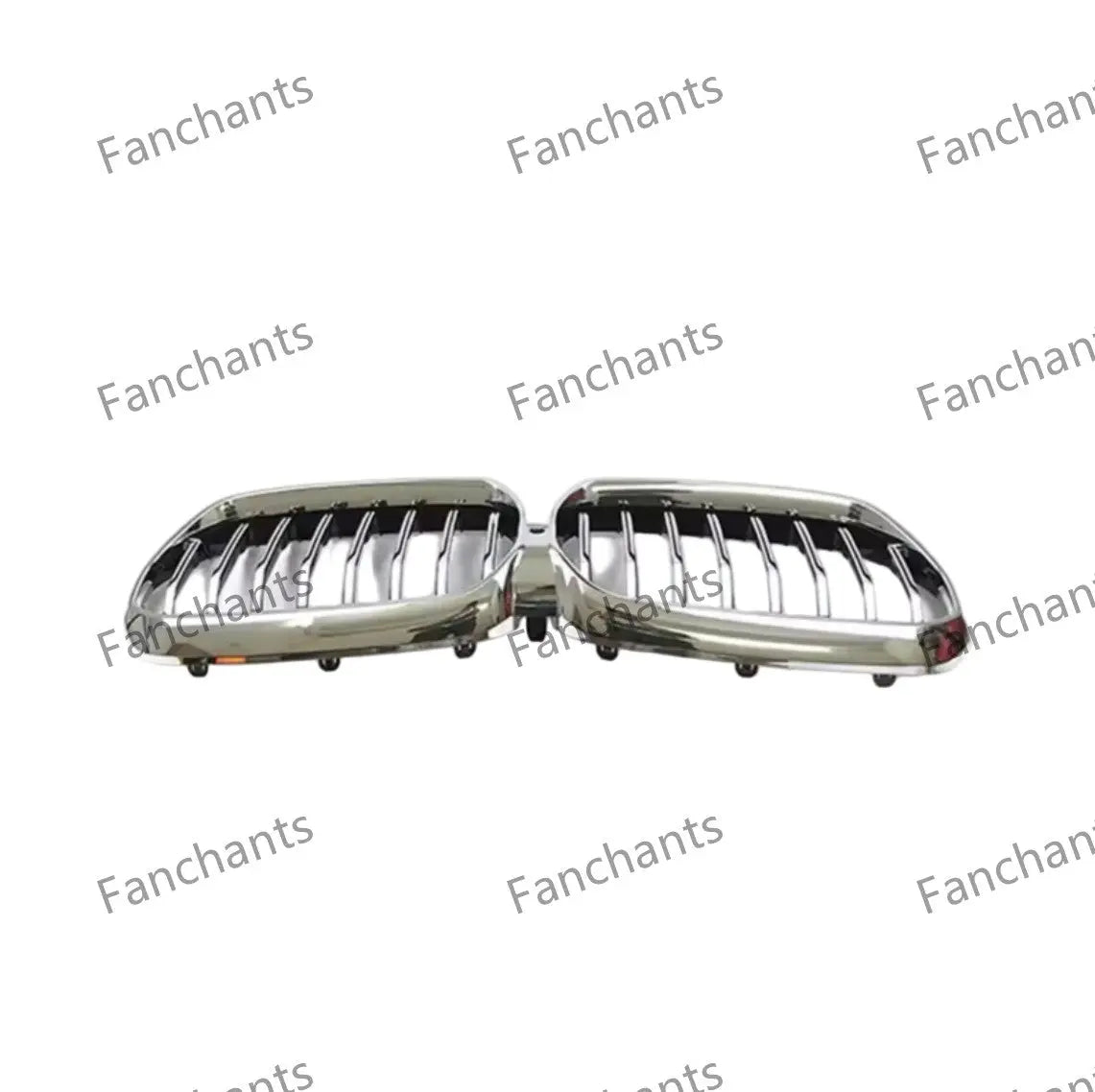 Applicable to BMW 5 Series G38 LCI grille silver with holes 51129852284 FANCHANTS China Auto Parts Wholesales