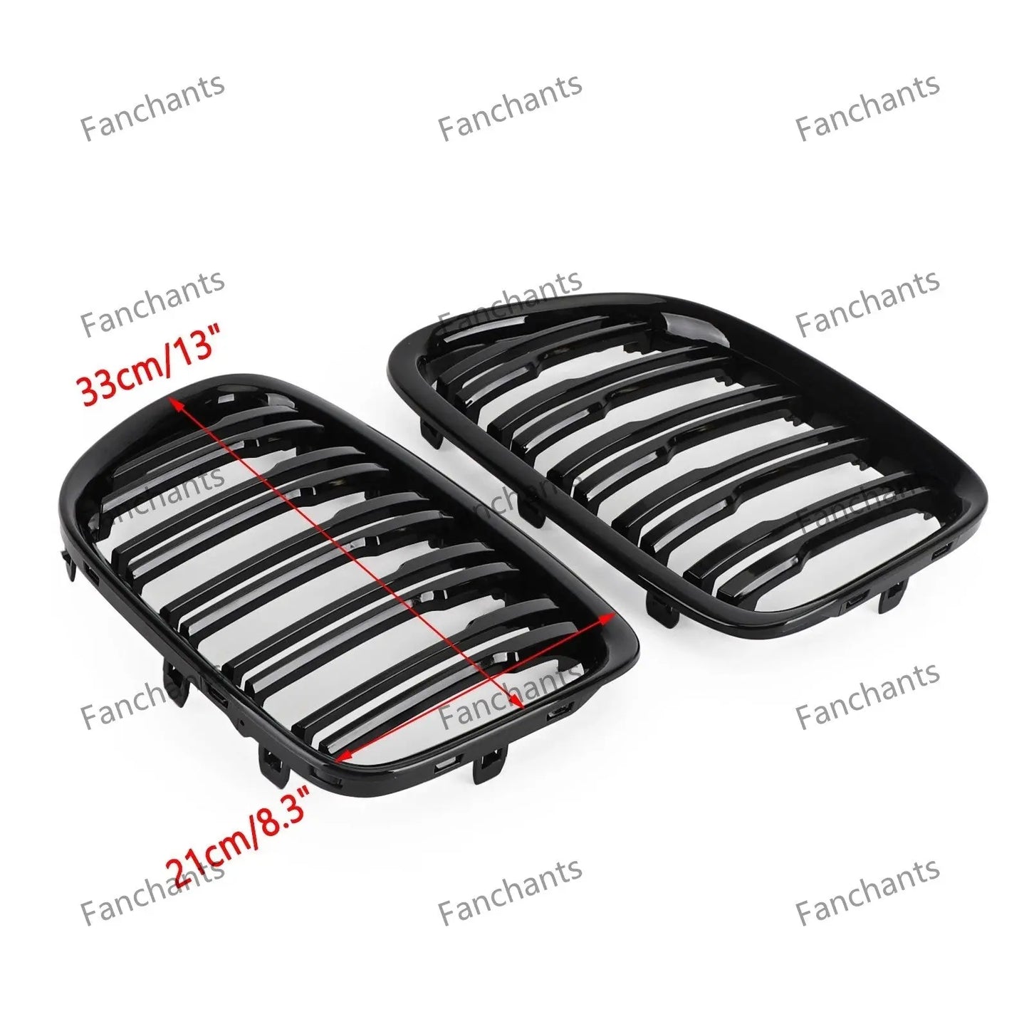 Applicable to BMW X1E84 grille radiator grille black grille L51112993305 R51112993306 FANCHANTS China Auto Parts Wholesales