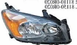 CHINA FACTORY WHOLESALE 81110-0R020 81150-0R020 HEAD LAMP (BLACK) RH LH for 2009-2012 Toyota RAV4 Sport|4 Cyl 2.5L, 6 Cyl 3.5L FANCHANTS China Auto Parts Wholesales