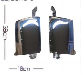 CHINA Factory Wholesale CORNER PANEL CHROME WITHOUT HOLE For HINO DUTRO 2003 FANCHANTS China Auto Parts Wholesales