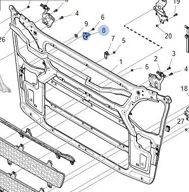 LOCK PLATE CHINA Factory Wholesale 2210765 LOCK PLATE for SCANIA 1995-2016 FANCHANTS China Auto Parts Wholesales