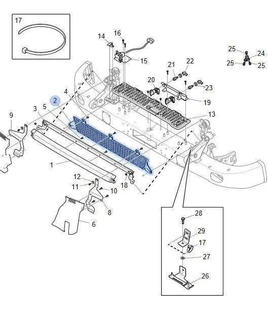 CHINA Factory Wholesale 2457002 GARNISH for SCANIA 1995-2008 FANCHANTS China Auto Parts Wholesales