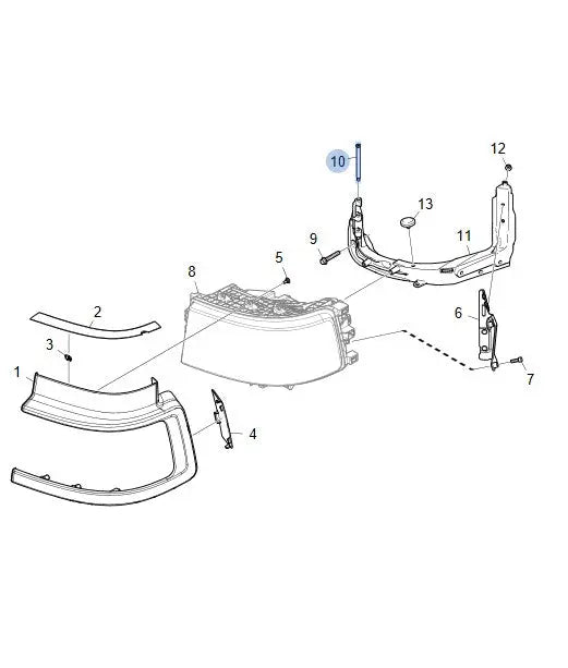 CHINA Factory Wholesale 2481759 2706985 HINGE PIN for SCANIA 1995-2008 FANCHANTS China Auto Parts Wholesales
