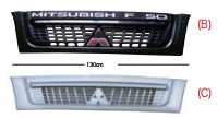 CHINA Factory Wholesale GRILLE LONG For MITSUBISHI CANTER'2005 FANCHANTS China Auto Parts Wholesales