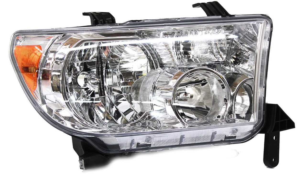81150-0C070 aftermarket Head Lamp compatible with Toyota Tundra 2009 2010 2011 2012 2013 2014