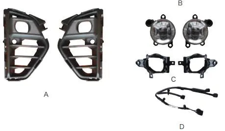 E262022 aftermarket Fog Lamp replacement image