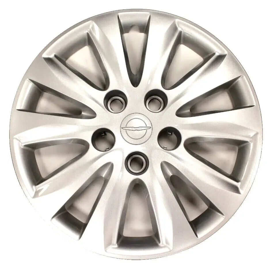 FANCHANTS Chrysler Pacifica/Voyager Silver 4726536AC Wheel Cover 4726536AC Compatible with Chrysler Pacifica (2017-2022) & Voyager (2020-2024) with 17" Factory Steel Wheels Option Codes: W7C (Pacifica LX), WFU (Voyager LXi) FANCHANTS China Auto Parts Wholesales
