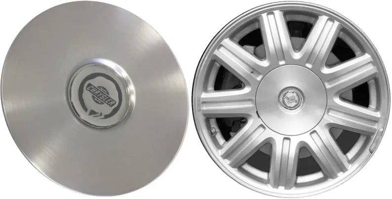 FANCHANTS Chrysler Town & Country Brushed 4862224AD Center Cap 4862224AD Compatible with Chrysler Town & Country (2004-2007) with 16"-17" Factory Alloy Wheels FANCHANTS China Auto Parts Wholesales