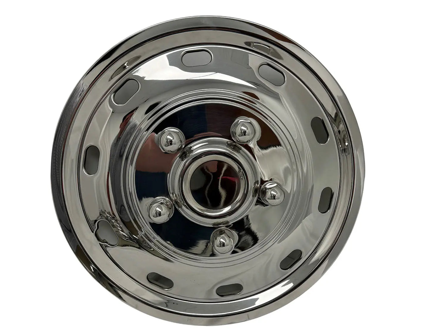 FANCHANTS Ford Transit/ E-Transit Stainless Steel VFK4Z-1130-B Wheel Cover Set VFK4Z-1130-B Compatible with Ford E-Transit (2022-2025), Transit 150/250/350 SRW (2015-2025) with 16" Factory Steel Wheels FANCHANTS China Auto Parts Wholesales