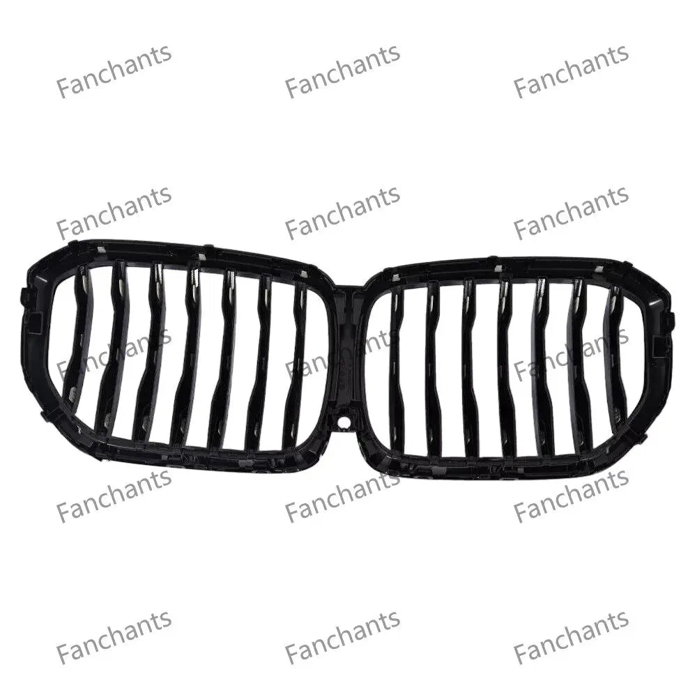 Suitable for 2019-2021 BMW X5 bright black front bumper grille without holes 51138096590 - FANCHANTS China Auto Parts Wholesales