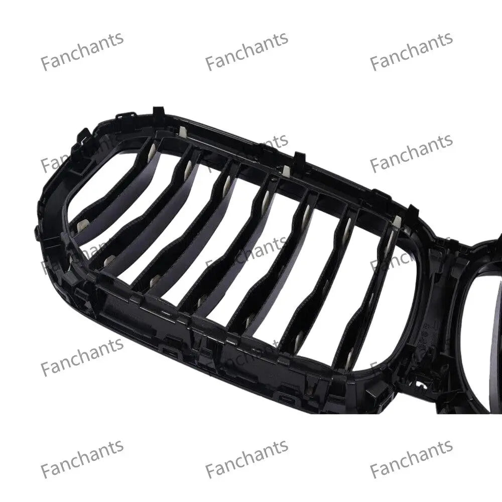 Suitable for 2019-2021 BMW X5 bright black front bumper grille without holes 51138096590 - FANCHANTS China Auto Parts Wholesales