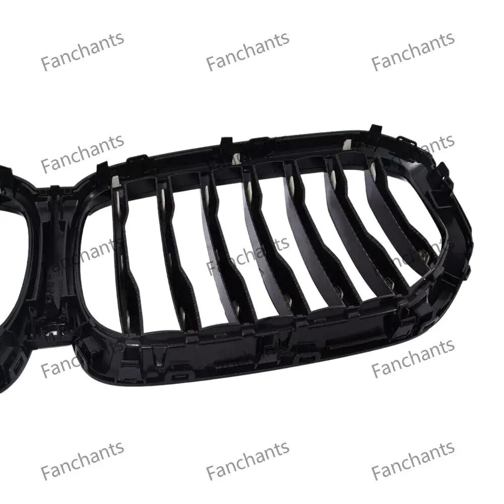 Suitable for 2019-2021 BMW X5 bright black front bumper grille without holes 51138096590 - FANCHANTS China Auto Parts Wholesales
