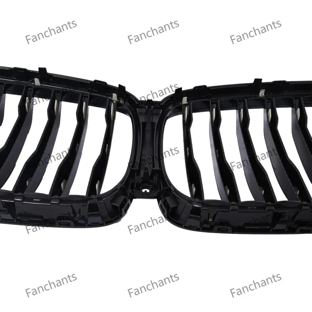 Suitable for 2019-2021 BMW X5 bright black front bumper grille without holes 51138096590 - FANCHANTS China Auto Parts Wholesales