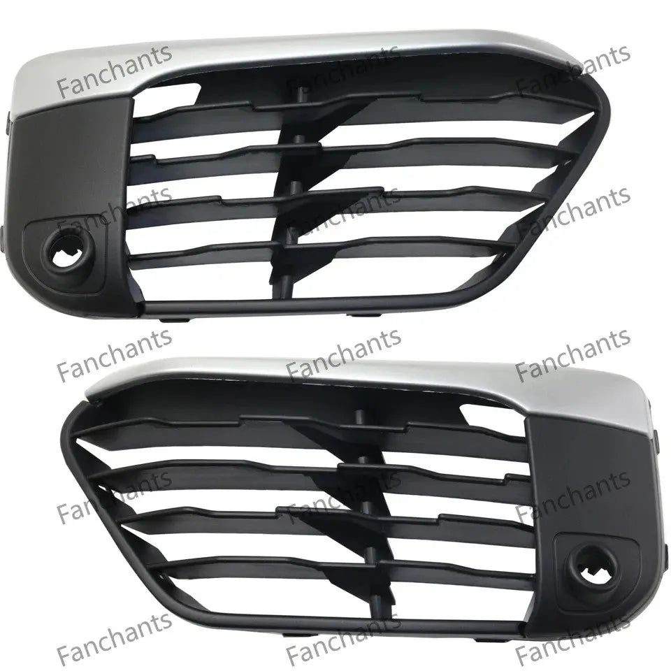 Suitable for BMW X1E84 fog lamp frame pockmarked silver with holes 51117453987 51117453988 FANCHANTS China Auto Parts Wholesales