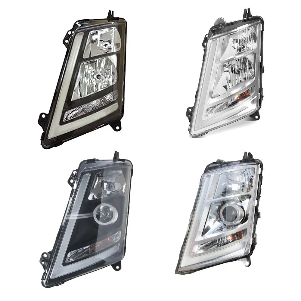 FANCHANTS 21221130 22239219 Headlamp, Left Silver,Black LHD,RHD Xenon Motor FOR Volvo FH/FM/FMX/NH FANCHANTS Aftermarket Auto Parts
