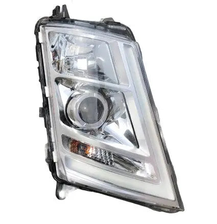 FANCHANTS 22239251 84170243 22239252 84170245 Headlamp, Left Silver LHD Xenon Motor for Volvo FH/FM/FMX/NH 9/10/11/12/13/16 FH 2012-, FM 2012-, FMX FANCHANTS Aftermarket Auto Parts