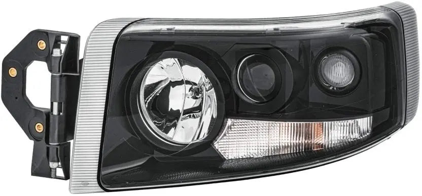 FANCHANTS 5010578454 7421636298 7482588681 HEAD LAMP Manual, Black Base, With Fog Lamp, LHD, With E Mark, Without Bulb, Left for Renault Trucks Premium II TR/PR/ DXi 7 FANCHANTS Aftermarket Auto Parts