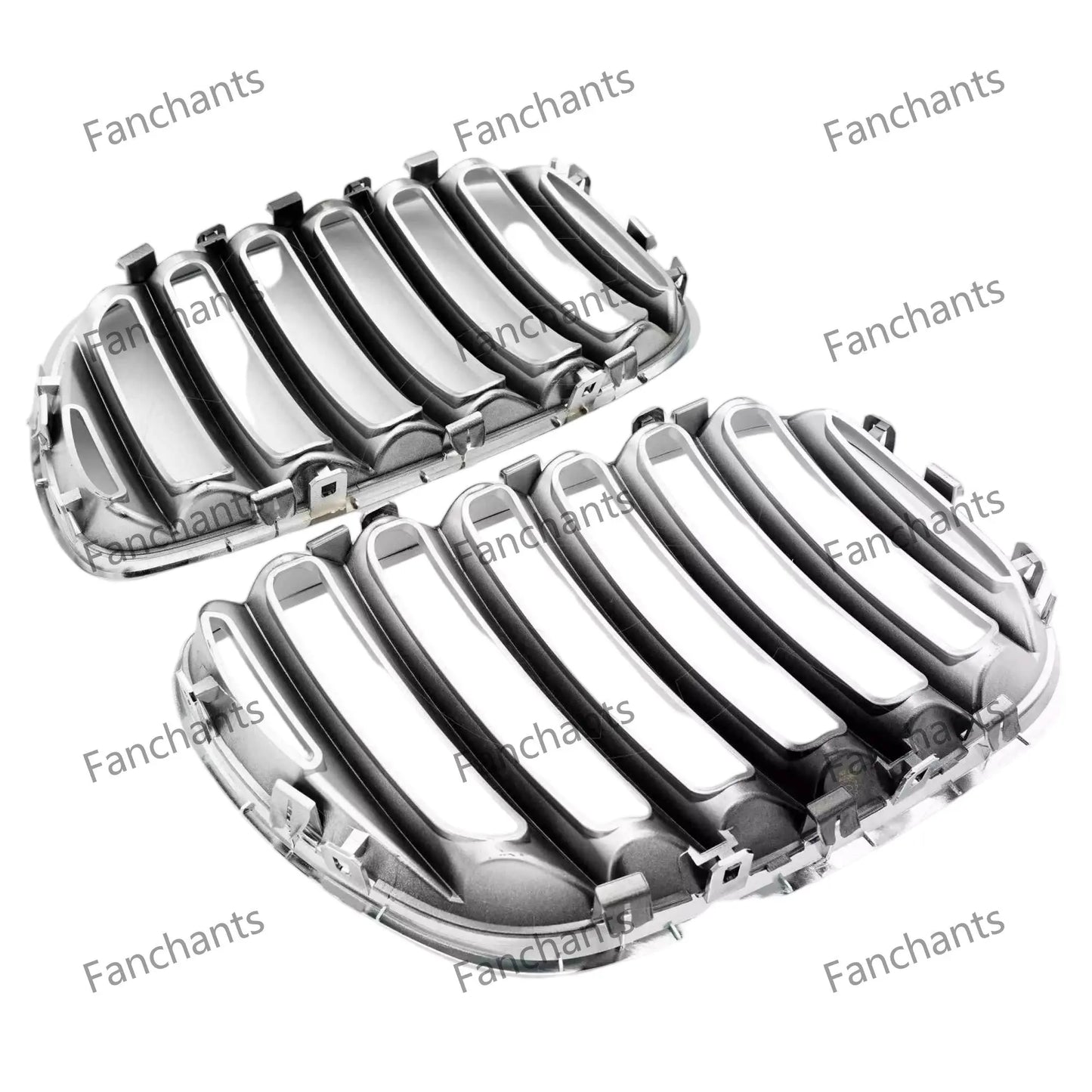 Suitable for 1996-2003 BMW X5 E53 grille, silver electroplating, 51137124815, 51137124816 - FANCHANTS China Auto Parts Wholesales