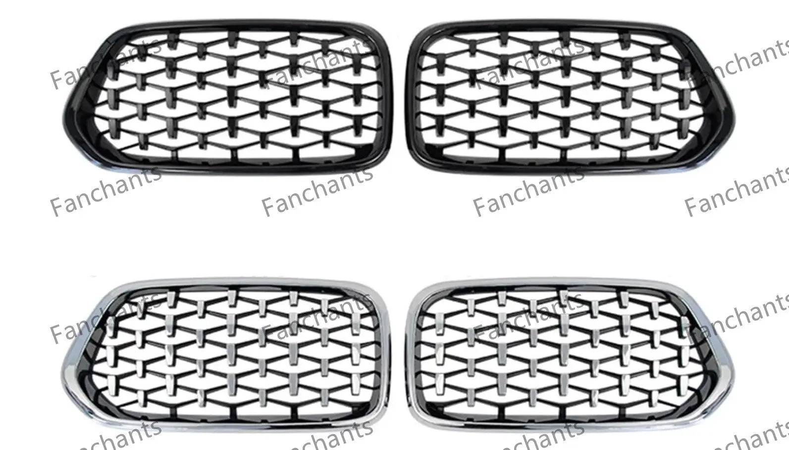 Suitable for BMW F39 X2 grille, starry sky, bright black 51139465857 51139465858 - FANCHANTS China Auto Parts Wholesales