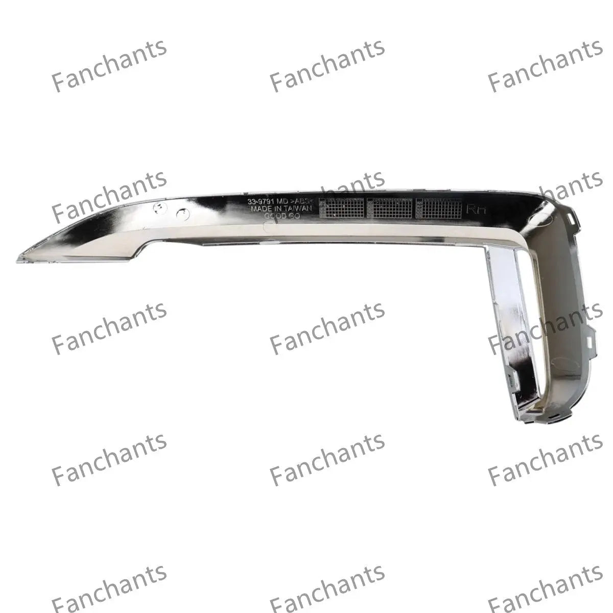 Applicable to 16-18 BMW 7 Series G12 fog lamp frame bright strip electroplating 51118061117 51118061118 FANCHANTS China Auto Parts Wholesales