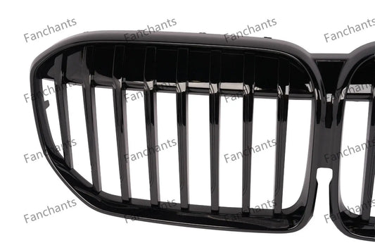 Applicable to 19-22 BMW new 7 series G12 LCI single line bright black center grille 51138096133 FANCHANTS China Auto Parts Wholesales