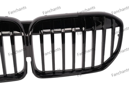 Applicable to 19-22 BMW new 7 series G12 LCI single line bright black center grille 51138096133 FANCHANTS China Auto Parts Wholesales