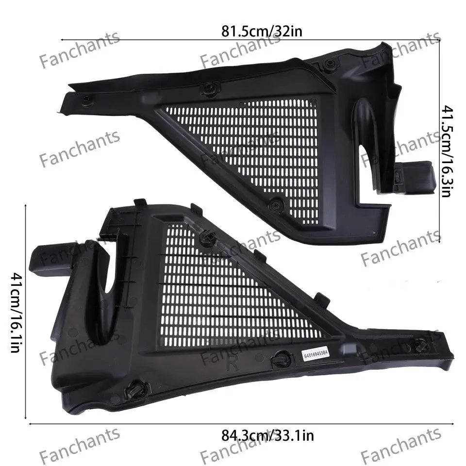 Applicable to 2007-10 X5 E70 wiper cover left 64316945583 right 64316945584 - FANCHANTS China Auto Parts Wholesales