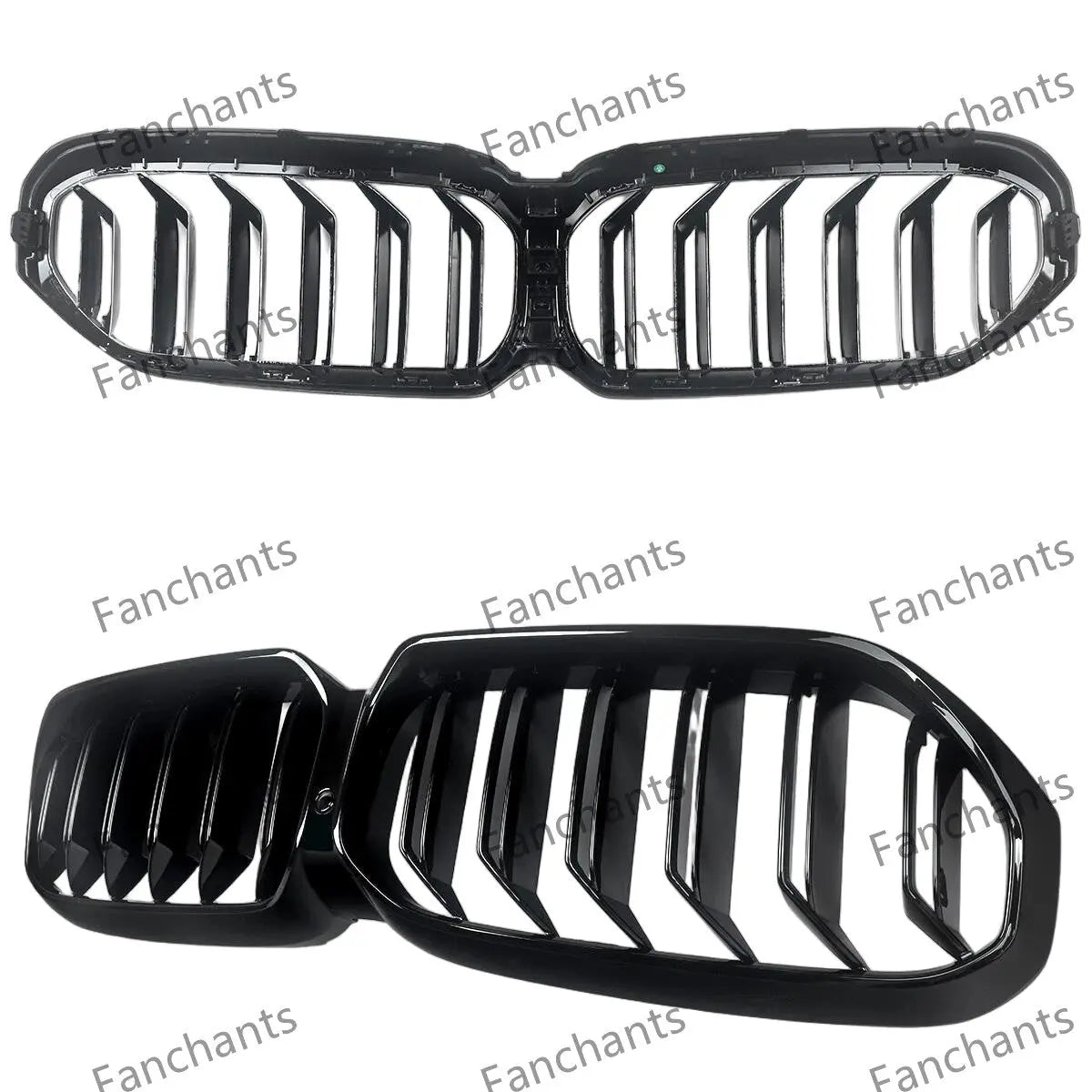 Applicable to 2021 BMW 5 Series BMW5 G38 LCI grille bright black with holes 51129852169 FANCHANTS China Auto Parts Wholesales