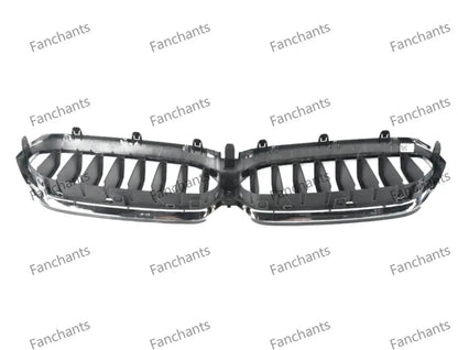 Applicable to 2021 BMW 5 Series BMW5 G38 LCI grille silver without holes 51129852283 FANCHANTS China Auto Parts Wholesales