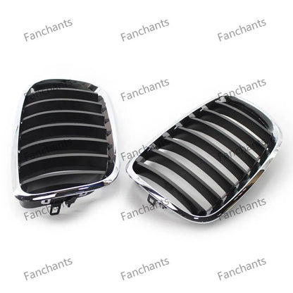 Applicable to BMW E70X5 semi-plated front grille grille black 51137157687 51137157688 - FANCHANTS China Auto Parts Wholesales