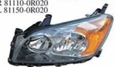 CHINA FACTORY WHOLESALE 81110-0R020 81150-0R020 HEAD LAMP (BLACK) RH LH for 2009-2012 Toyota RAV4 Sport|4 Cyl 2.5L, 6 Cyl 3.5L FANCHANTS China Auto Parts Wholesales
