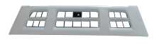 CHINA Factory Wholesale GRILLE (SHORT) WHITE 112cm For ISUZU NPR 600P 2004-2005 FANCHANTS China Auto Parts Wholesales