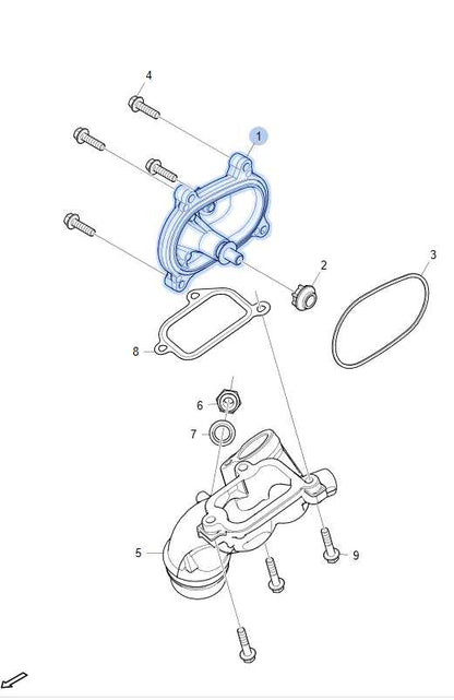 CHINA Factory Wholesale 2211399 THERMOSTAT HOUSING for SCANIA 1995-2016 FANCHANTS China Auto Parts Wholesales