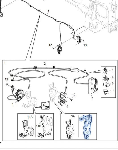 CHINA Factory Wholesale 2337759 LOCK BRACKET LH for SCANIA 1995-2016 FANCHANTS China Auto Parts Wholesales