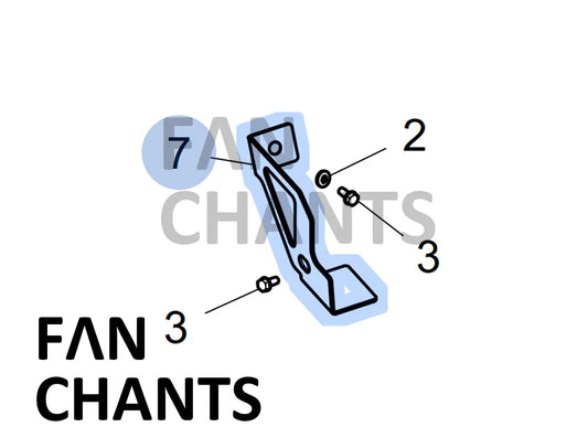 CHINA Factory Wholesale 2346302 SUNSHADE BRACKET for SCANIA 1995-2016 FANCHANTS China Auto Parts Wholesales