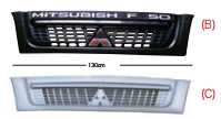 CHINA Factory Wholesale GRILLE LONG For MITSUBISHI CANTER'2005 FANCHANTS China Auto Parts Wholesales