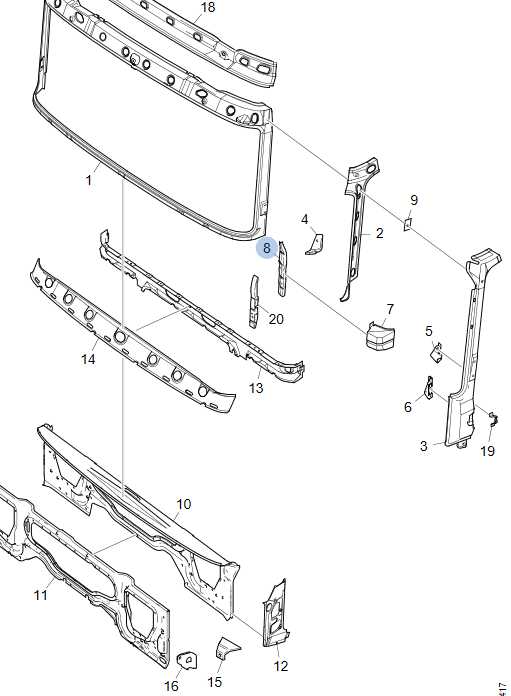 FANCHANTS 1311460 1310989 WIPER SEAT PLATE For SCANIA FANCHANTS China Auto Parts Wholesales