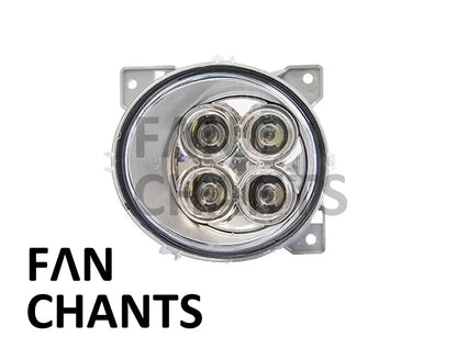FANCHANTS 1931614 2127432 DRIVING LAMP LED RH E-MARK FOR Scania Trucks P, G, R, T (2003-2018) FANCHANTS Aftermarket Auto Parts