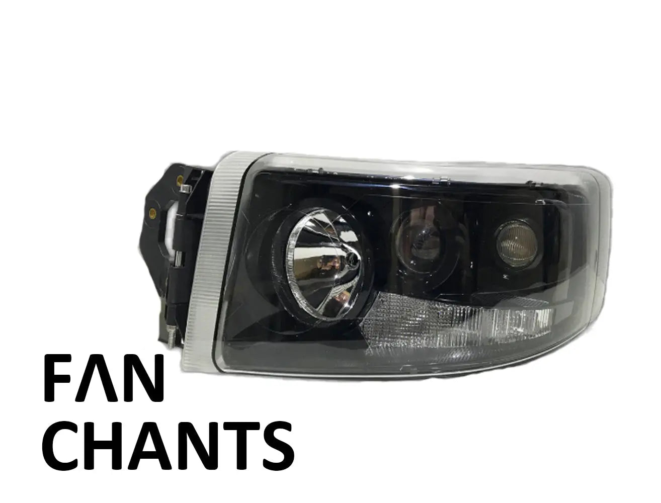 FANCHANTS 5010578454 7421636298 7482588681 HEAD LAMP Manual, Black Base, With Fog Lamp, LHD, With E Mark, Without Bulb, Left for Renault Trucks Premium II TR/PR/ DXi 7 FANCHANTS Aftermarket Auto Parts