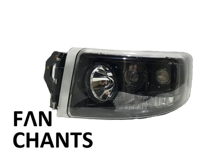 FANCHANTS 5010578454 7421636298 7482588681 HEAD LAMP Manual, Black Base, With Fog Lamp, LHD, With E Mark, Without Bulb, Left for Renault Trucks Premium II TR/PR/ DXi 7 FANCHANTS Aftermarket Auto Parts