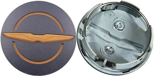 FANCHANTS Chrysler Pacifica Charcoal/Orange 68630137AA Center Cap 68630137AA Compatible with   Chrysler Pacifica (2023-2024) with 17"-20" Factory Alloy Wheels FANCHANTS China Auto Parts Wholesales