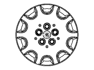 FANCHANTS Chrysler Town & Country Silver 4766976AA Wheel Cover 4766976AA/AB Compatible with   Chrysler Town & Country (2001-2002) with 15" Factory Steel Wheels FANCHANTS China Auto Parts Wholesales