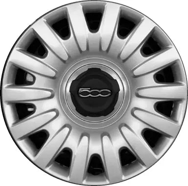FANCHANTS FIAT 500L Silver 5NF59MX5AA Wheel Cover 5NF59MX5AA/MD4AA Compatible with  FIAT 500L (2014-2019) with 16" Factory Steel Wheels FANCHANTS China Auto Parts Wholesales