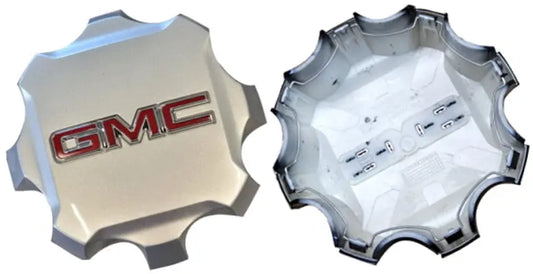 FANCHANTS GMC Sierra 2500/3500 SRW OEM Silver-Red 84627948 Center Cap 84627948 Compatible with  GMC Sierra 2500 2022-2025 GMC Sierra 3500 SRW 2022-2025 FANCHANTS China Auto Parts Wholesales