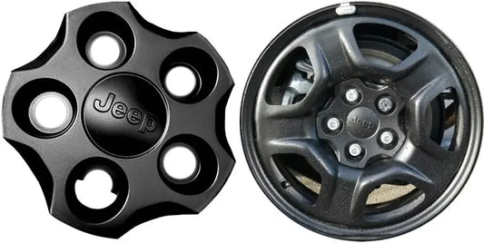 FANCHANTS Jeep Dark Matter 5VL55RXFAA Center Cap 5VL55RXFAA/5XA70MXFAA Compatible with  Jeep Renegade 2015-2023 | Jeep Compass 2018-2021 FANCHANTS China Auto Parts Wholesales