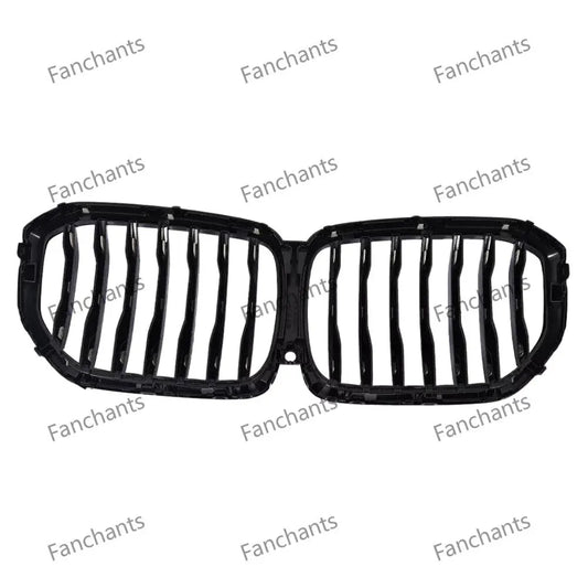 Suitable for 2019-2021 BMW X5 bright black front bumper grille without holes 51138096590 - FANCHANTS China Auto Parts Wholesales