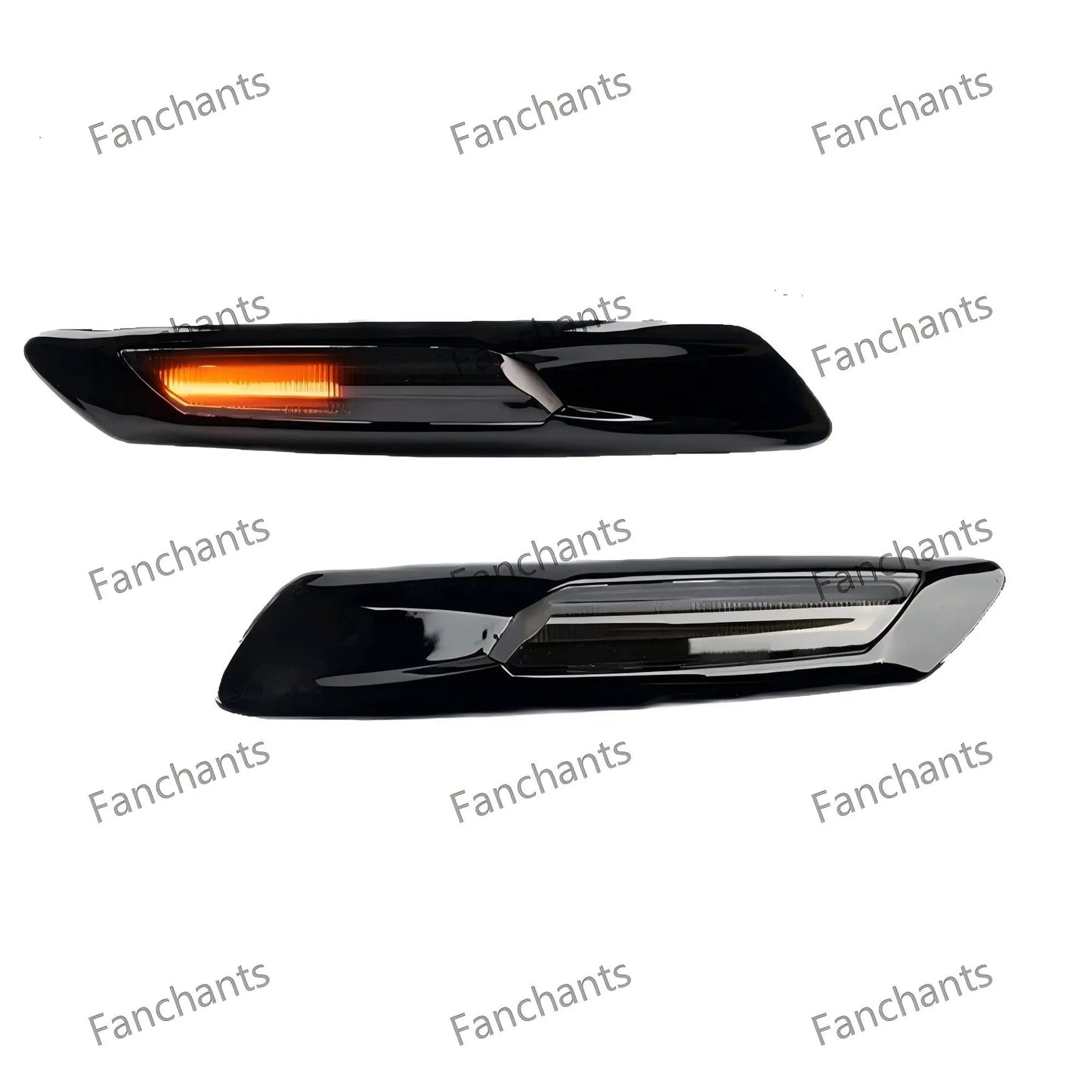 Suitable for BMW 5 Series F10 F11 E82 E87 E92 turn signal car long strip LED side light black 63137154167B 63137154168B FANCHANTS China Auto Parts Wholesales